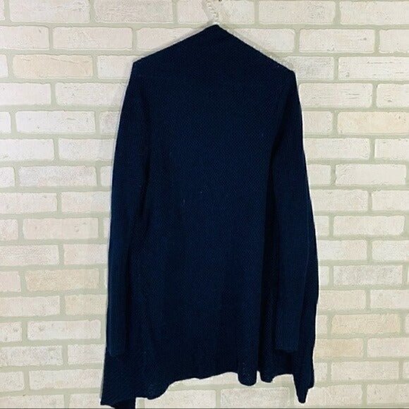 Torrid Navy Open Front Long Cardigan Sweater Size 0 - Picture 6 of 10